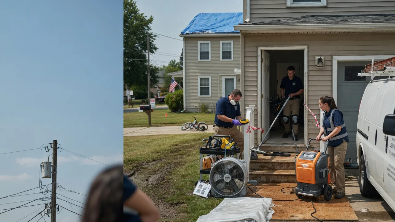 Water Damage Repair in Carleton, MI near me